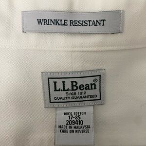 LLbean can be worn casual or dress shirt 👔. Ready to wear. Off white.